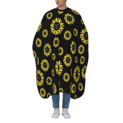 BZAXXQI Cute Sunflowers Hair Cutting Cape,Barber Cape Unisex Hair Cutting Cape Hair Cutting Accessories 66x55 Inch