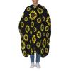 BZAXXQI Cute Sunflowers Hair Cutting Cape,Barber Cape Unisex Hair Cutting Cape Hair Cutting Accessories 66x55 Inch view 1