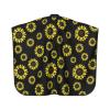 BZAXXQI Cute Sunflowers Hair Cutting Cape,Barber Cape Unisex Hair Cutting Cape Hair Cutting Accessories 66x55 Inch view 2