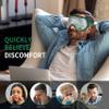 Cooling Eye Mask with Gel Bead, Reusable Cold Compress Ice Pack Sleeping Eye Cooling Pads for After Eyelid Surgery, Puffiness, Puffy Eyes, Headache, Migraine Relief(Dark Green) view 2
