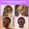 400Pcs Bobby Pins Brown, Cyluer Bobby Pin, 2 Inch Premium Bobby Pins Secure Hold & Pain Free For Women Girls and Kids, Invisible Wave Hair Pins Bulk With Storage Case, Suitable For Various Hairstyles view 4
