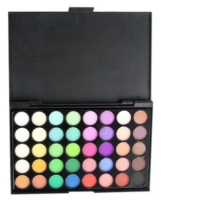 YARLADY 40 Colors Pro Pigmented Matte Shimmer Nature Eye Shadow Make up Palettes Matte and Shimmer Eyeshadow Palette, Brown Eye Shadows Long Lasting (E40-002)