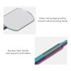 Eyelash Art Tool Kit, Eyelash Extension Tweezers Set, Stainless Steel Rotatable Inspection Mirror Extension Tweezers Pickup Sticks for Lash Extension (Colorful) view 2