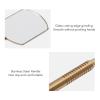 Eyelash Art Tool Kit, Eyelash Extension Tweezers Set, Stainless Steel Rotatable Inspection Mirror Extension Tweezers Pickup Sticks for Lash Extension (Gold) view 2
