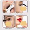 Eyelash Art Tool Kit, Eyelash Extension Tweezers Set, Stainless Steel Rotatable Inspection Mirror Extension Tweezers Pickup Sticks for Lash Extension (Gold) view 4