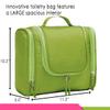 Bago Travel Toiletry Bag for Women and Men X-Large Waterproof Hanging Large Toiletry Bag for Bathroom and Travel Bag for Toiletries Organizer - Makeup Bag (Green) view 3