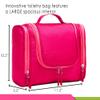 Bago Travel Toiletry Bag for Women and Men X-Large Waterproof Hanging Large Toiletry Bag for Bathroom and Travel Bag for Toiletries Organizer -Travel Makeup Bag (Pink) view 2