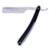 ROYAL SHAVE 6/8 Straight Razor Full Hollow Round Point Stainless Steel. Shave Ready Handmade Classic Wet Shaving Straight Razor - MADE IN GERMANY (Black Handle) view 1