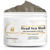Bold Beautiful Cosmetics Dead Sea Mud Mask for Face and Body - Made in Jordan - Minimize Pores, Help with Acne, Deep Cleansing and Moisturizing - Natural Skincare for Women, Men - 7.05 oz view 1