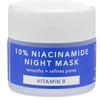 Farmacy Niacinamide Overnight Face Mask - Pore Refining Facial Mask with 10% Niacinamide - Replenishes Moisture Barrier with 3% Panthenol + Blueberry Seed Oil for Soft, Supple Skin (9ml) view 1