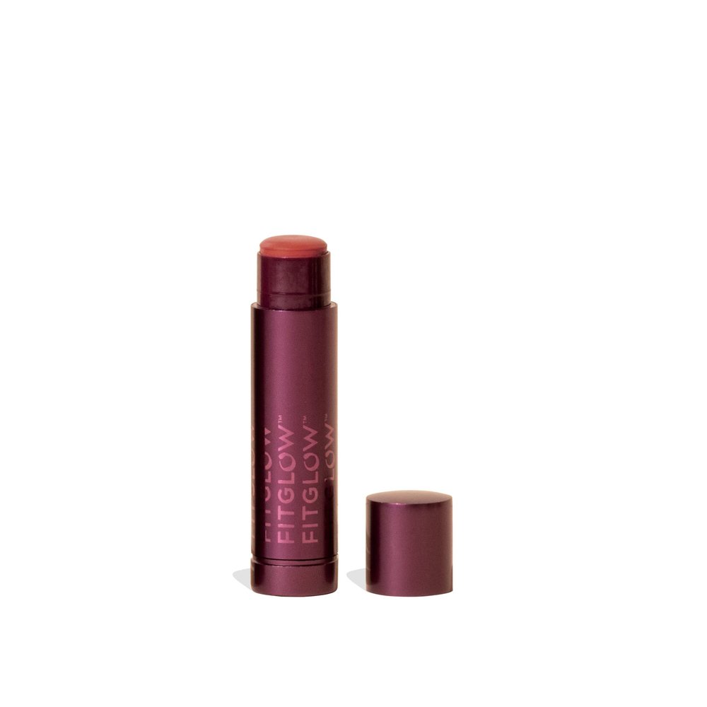 Fitglow Beauty Cloud Collagen Lipstick + Cheek Balm | Multi-Use Lip & Cheek Tint with Pro Collagen Complex | Hydrating, Anti-Aging & Long-Lasting Soft Matte Color | Vegan | Alina - 4g