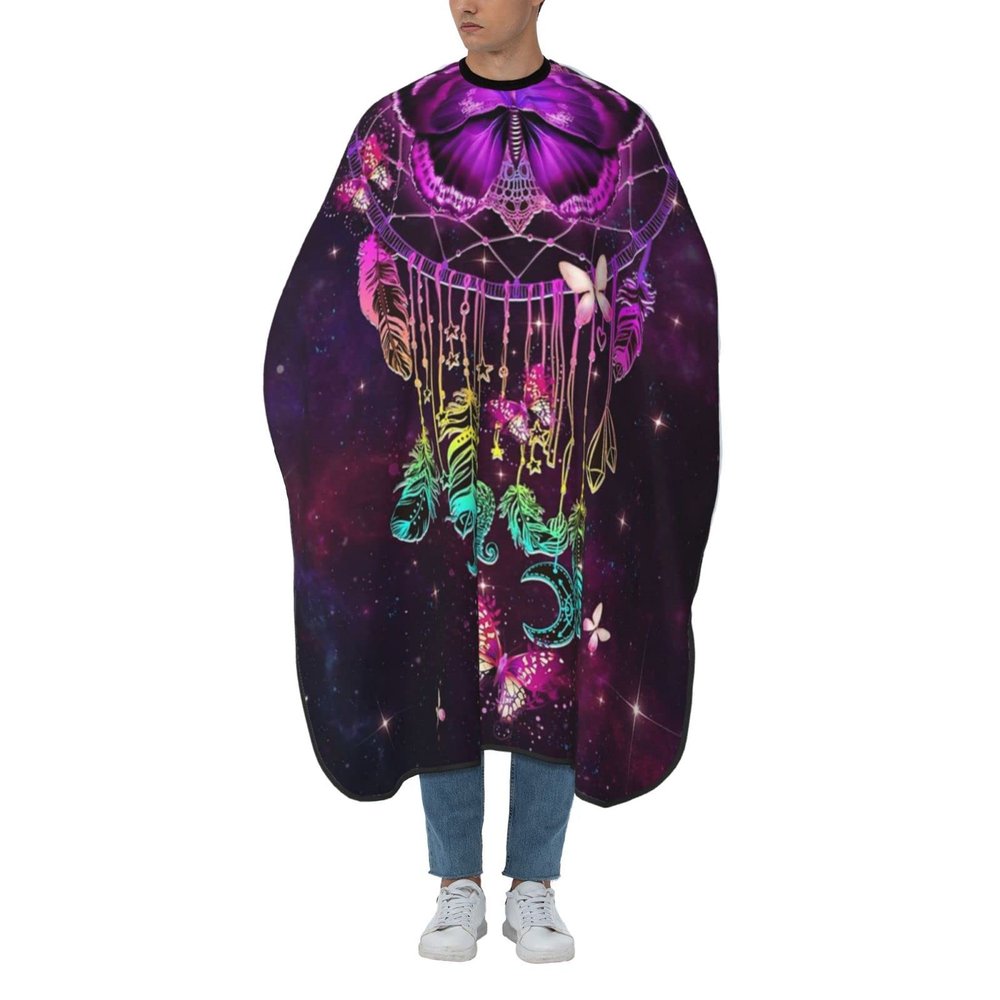 BZAXXQI Colorful Butterfly Hair Cutting Cape,Barber Cape Unisex Hair Cutting Cape Hair Cutting Accessories 66x55 Inch