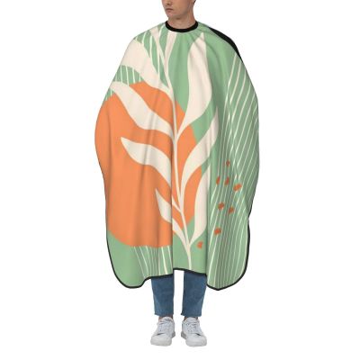 BZAXXQI Mid Centuy Abstract Hair Cutting Cape,Barber Cape Unisex Hair Cutting Cape Hair Cutting Accessories 66x55 Inch