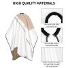 BZAXXQI Boho Hair Cutting Cape,Barber Cape Unisex Hair Cutting Cape Hair Cutting Accessories 66x55 Inch view 4