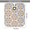 BZAXXQI Blue Boho Hair Cutting Cape,Barber Cape Unisex Hair Cutting Cape Hair Cutting Accessories 66x55 Inch view 3