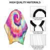 BZAXXQI Tie Dye Hair Cutting Cape,Barber Cape Unisex Hair Cutting Cape Hair Cutting Accessories 66x55 Inch view 3