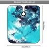BZAXXQI Tie Dye Hair Cutting Cape,Barber Cape Unisex Hair Cutting Cape Hair Cutting Accessories 66x55 Inch view 3