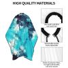 BZAXXQI Tie Dye Hair Cutting Cape,Barber Cape Unisex Hair Cutting Cape Hair Cutting Accessories 66x55 Inch view 4