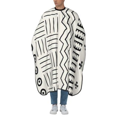 BZAXXQI Boho Hair Cutting Cape,Barber Cape Unisex Hair Cutting Cape Hair Cutting Accessories 66x55 Inch