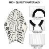 BZAXXQI Boho Hair Cutting Cape,Barber Cape Unisex Hair Cutting Cape Hair Cutting Accessories 66x55 Inch view 4