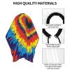 BZAXXQI Heart Tie Dye Hair Cutting Cape,Barber Cape Unisex Hair Cutting Cape Hair Cutting Accessories 66x55 Inch view 4