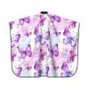 BZAXXQI Butterflies In Purple Hair Cutting Cape,Barber Cape Unisex Hair Cutting Cape Hair Cutting Accessories 66x55 Inch view 2
