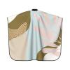 BZAXXQI Pink Blue Gold Bohemian Hair Cutting Cape,Barber Cape Unisex Hair Cutting Cape Hair Cutting Accessories 66x55 Inch view 2