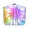 BZAXXQI Tie Dye Hair Cutting Cape,Barber Cape Unisex Hair Cutting Cape Hair Cutting Accessories 66x55 Inch view 2
