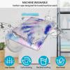 BZAXXQI Colorful Tie Dye Hair Cutting Cape,Barber Cape Unisex Hair Cutting Cape Hair Cutting Accessories 66x55 Inch view 4