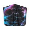 BZAXXQI Black Tie Dye Hair Cutting Cape,Barber Cape Unisex Hair Cutting Cape Hair Cutting Accessories 66x55 Inch view 2