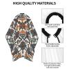 BZAXXQI Boho Hair Cutting Cape,Barber Cape Unisex Hair Cutting Cape Hair Cutting Accessories 66x55 Inch view 4