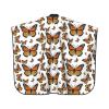 BZAXXQI Monarch Butterfly Hair Cutting Cape,Barber Cape Unisex Hair Cutting Cape Hair Cutting Accessories 66x55 Inch view 2