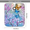 BZAXXQI Butterflies And Cherry Blossom Hair Cutting Cape,Barber Cape Unisex Hair Cutting Cape Hair Cutting Accessories 66x55 Inch view 3