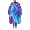 BZAXXQI Blue And Purple Tie Dye Hair Cutting Cape,Barber Cape Unisex Hair Cutting Cape Hair Cutting Accessories 66x55 Inch view 1