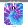 BZAXXQI Blue And Purple Tie Dye Hair Cutting Cape,Barber Cape Unisex Hair Cutting Cape Hair Cutting Accessories 66x55 Inch view 3