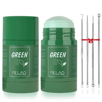 2 Pack Purifying Clay Clean Face Mask, Cleansing Mask Blackhead Remover, Face Moisturizes Oil Control Deep Clean Pore for Men and Women