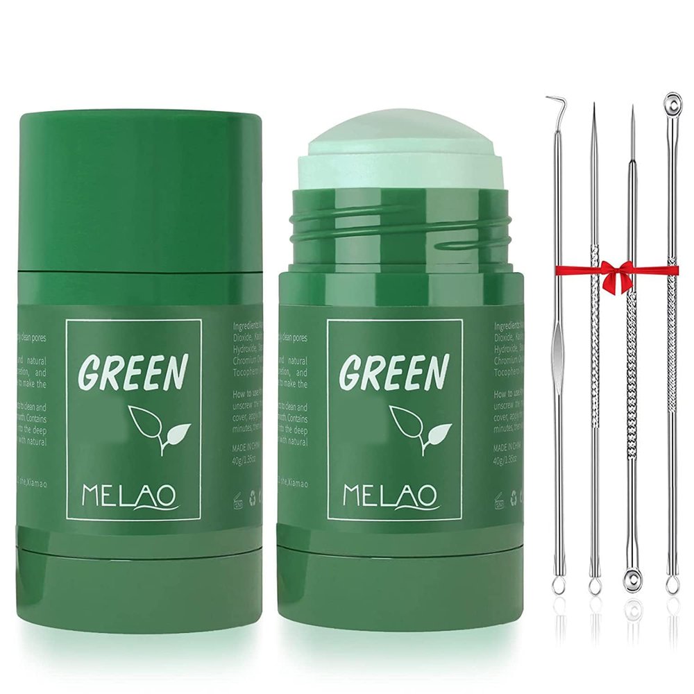 2 Pack Purifying Clay Clean Face Mask, Cleansing Mask Blackhead Remover, Face Moisturizes Oil Control Deep Clean Pore for Men and Women