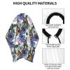 BZAXXQI Butterfly Hair Cutting Cape,Barber Cape Unisex Hair Cutting Cape Hair Cutting Accessories 66x55 Inch view 4