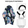 BZAXXQI Butterfly Hippie Trippy Color Hair Cutting Cape,Barber Cape Unisex Hair Cutting Cape Hair Cutting Accessories 66x55 Inch view 4