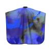 BZAXXQI Blue Tie Dye Hair Cutting Cape,Barber Cape Unisex Hair Cutting Cape Hair Cutting Accessories 66x55 Inch view 2