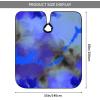 BZAXXQI Blue Tie Dye Hair Cutting Cape,Barber Cape Unisex Hair Cutting Cape Hair Cutting Accessories 66x55 Inch view 3
