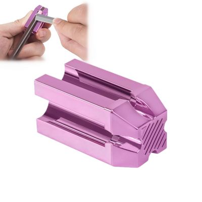 4 in 1 Eyebrow Pencil Sharpening Tool, Lightweight Brow Pencil Sharpener Base, Sharpener with Cover Colored Eye Cosmetic Pencil Sharpener for Lipliner Pencils