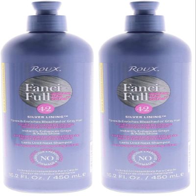 Roux Fanci-Full Rinse, 42 Silver Lining, 15.2 Fl Oz (Pack of 2)