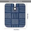 BZAXXQI Boho In Navy Hair Cutting Cape,Barber Cape Unisex Hair Cutting Cape Hair Cutting Accessories 66x55 Inch view 3