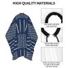BZAXXQI Boho In Navy Hair Cutting Cape,Barber Cape Unisex Hair Cutting Cape Hair Cutting Accessories 66x55 Inch view 4
