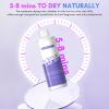 SAVILAND Monomer Acrylic Nail Liquid  8.11fl.oz Acrylic Liquid with 3PCS Brushes Size8/10/14) Non-Yellowing Monomer for DIY Home Nail Salon Use view 4