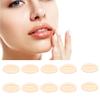 Dioche Fake Lips, 10PCS 3D Practice Silicone Lips Practice Lips Open Mouth Silicone 3D Fake Lips for Semi Permanent Training (Light Skin Colour) view 1