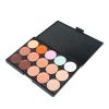 15 Colors Concealer Foundation Contouring Cream and Highlighter Makeup Set - Contouring Foundation/Concealer Palette - Vegan, Animal free and hypoallergenic (z15-03) view 1
