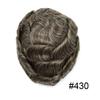 LYRICAL HAIR Toupee for Men Human Hairpiece Fine Mono Lace Hair System Durable PU Poly Skin Monofilament Wig Black Brown Replacement (8"x10", 430# - 4# Medium Brown+30% Gray) view 2