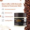 NutriGlow Naturals Raw Irish Coffee Face Pack Coffee Face Body Scrub - 100gm Each view 2